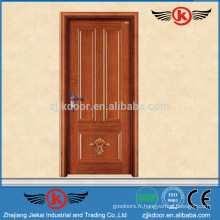 JK-W9091 2015 Chine Dernier design en bois unique porte principale design